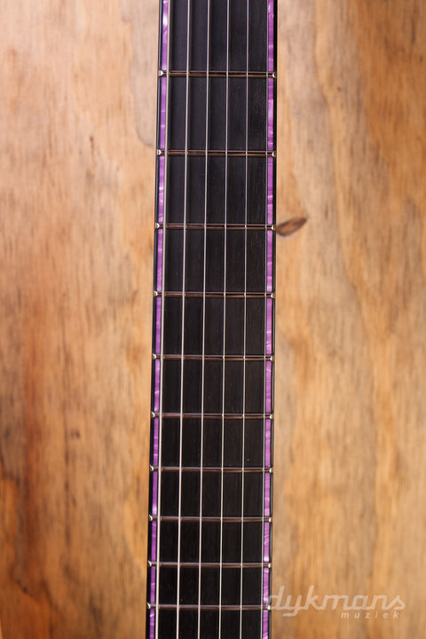 Mayones Regius 6 Trans Black Gloss, Purple &amp; binding/PU