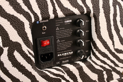 Elfring Bluetooth Speaker 2x25 Watt Zebra