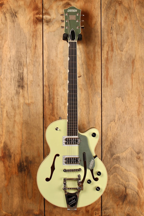 Gretsch G6659T Players Edition Broadkaster Jr. CB Two Tone Smoke Green