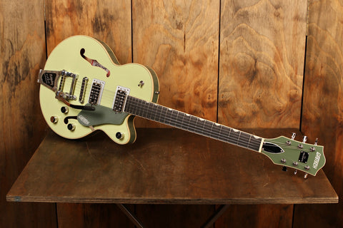Gretsch G6659T Players Edition Broadkaster Jr. CB Two Tone Smoke Green