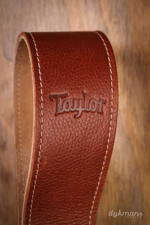 Taylor Guitar Strap Brown Leather