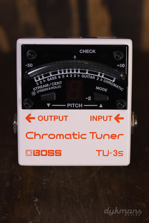 Boss Chromatic Tuner TU-3S barrel